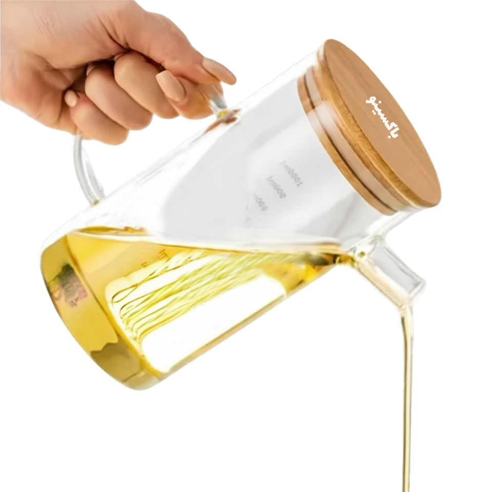 روغن ریز اکرولیک نشکن درب بامبو سایز بزرگ