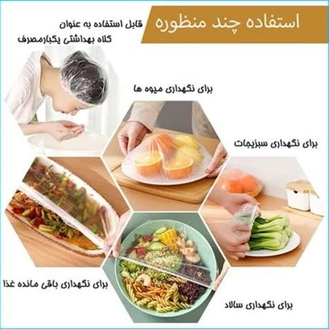 کاور غذا پلاستیکی